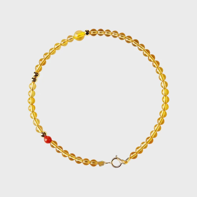 Exquisite Lady Natural Crystal Bracelet