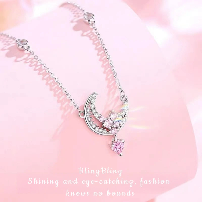 Dreamy Moon & Star Necklace