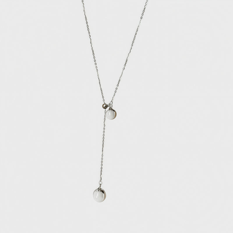 Clear Quartz Pull-Ajust Necklace - Inner purity & Clear expression