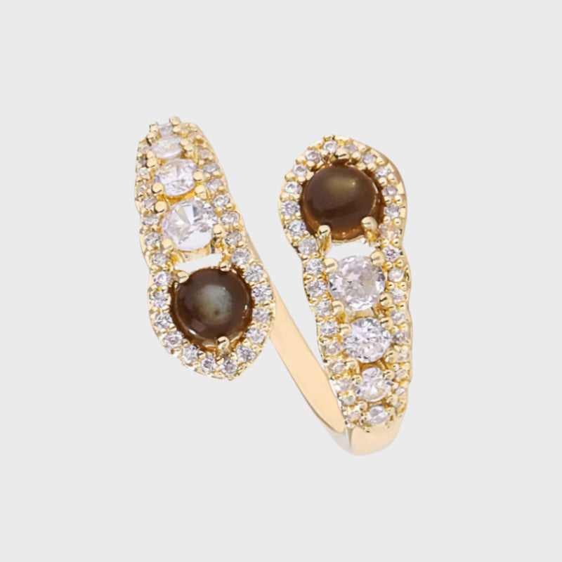 Tiger’s Eye Crystal Wealth Ring - Carry Prosperity