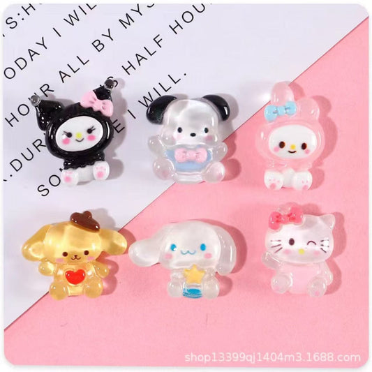 Sannrioo charm- 8 bags bags open in live