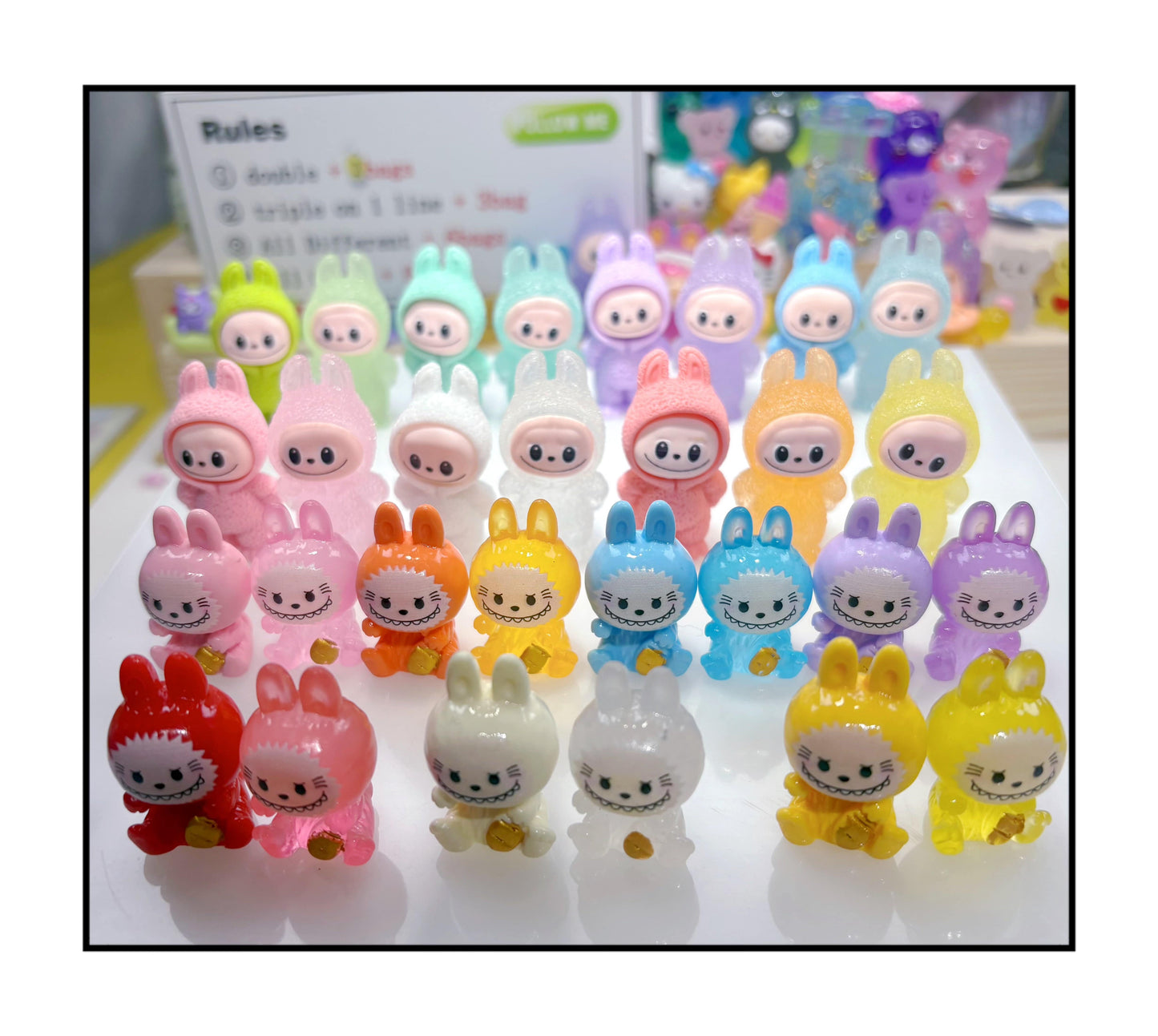 Labubu(Glow) double game -open in live