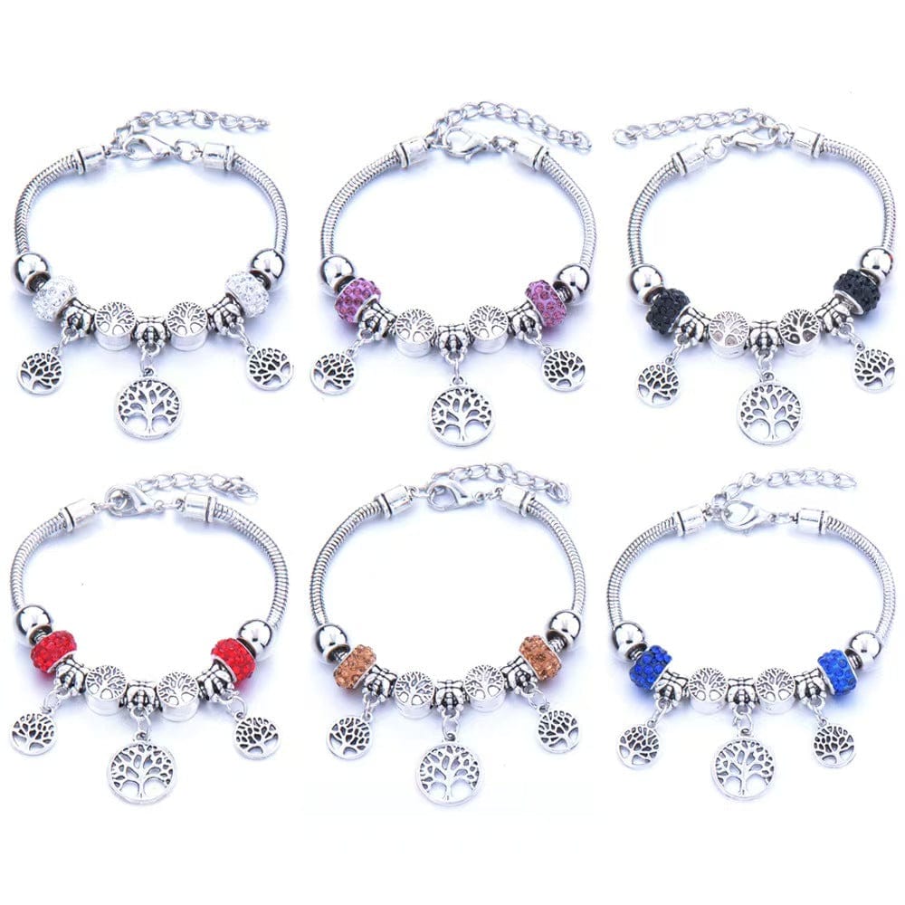 Pandora Bracelet-9bags open in live