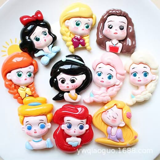 Princess charm-8bags open in live