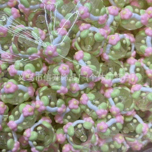 Drawn Penbeads-7bags open in live