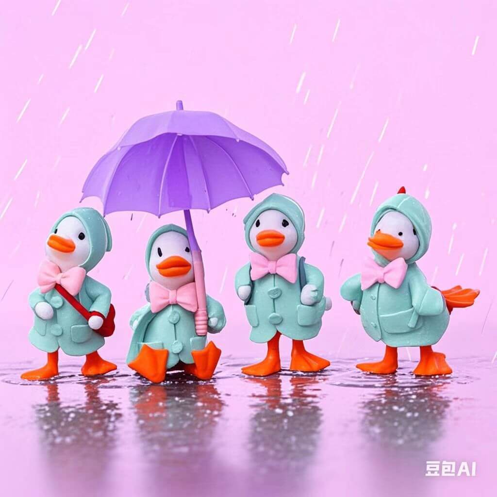 Cute Duck double game -open in live