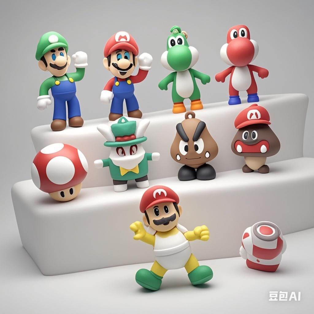 Mario(Keychain pendant)