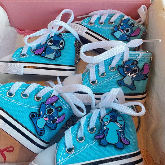 Stitch-Shoes keychaim double game -open in live