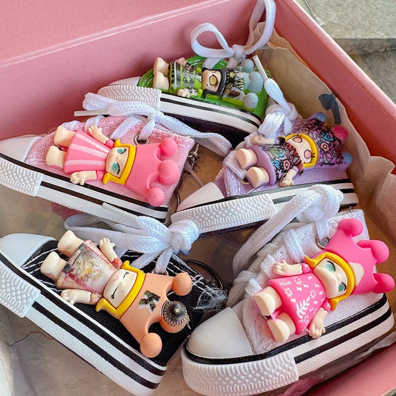 Labubu-Shoes keychaim match game -open in live