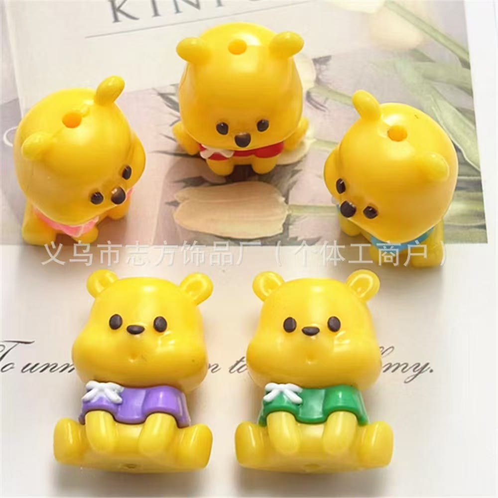 Yellow bear Penbeads match game -open in live