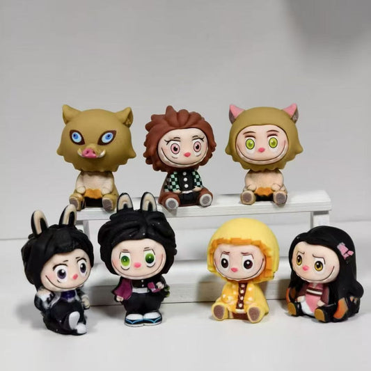 Labubu cosplay Anime double game -open in live