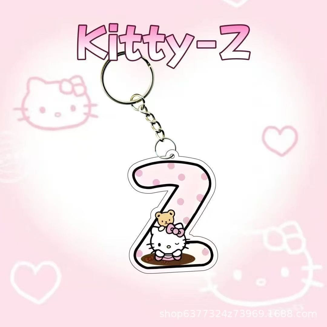 hello kitty letter ornament double game -open in live