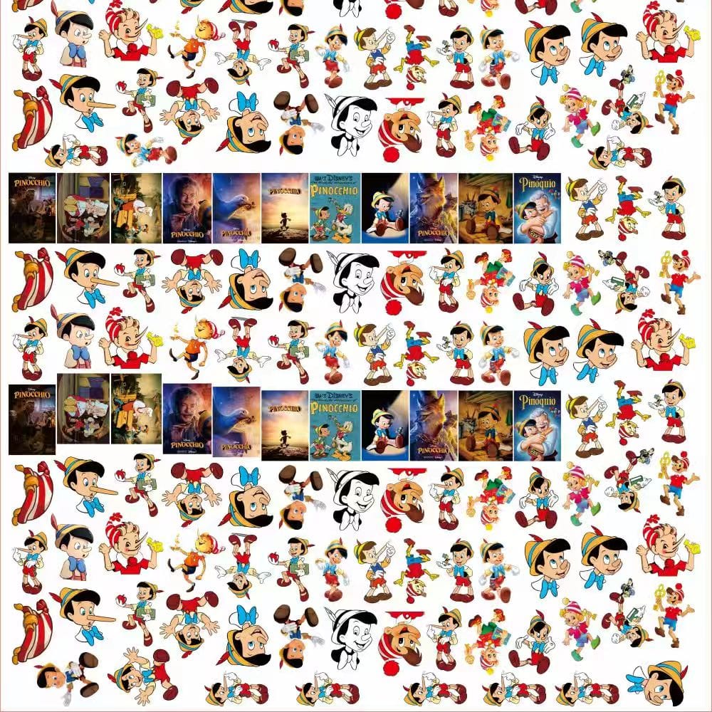 Pinocchio 4cm Acrylic Charms for DIY match game-open in live