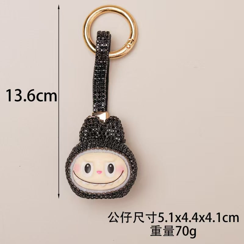 Labubu Handmade diamond pendant