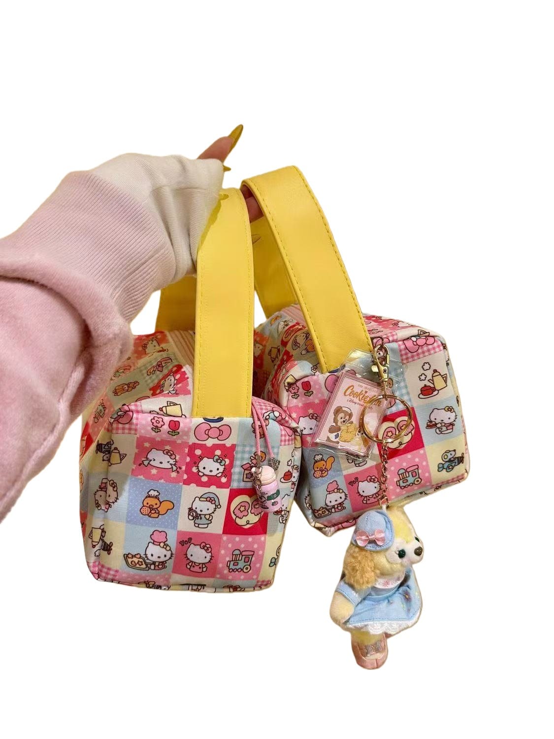 Kitty Handheld makeup bag