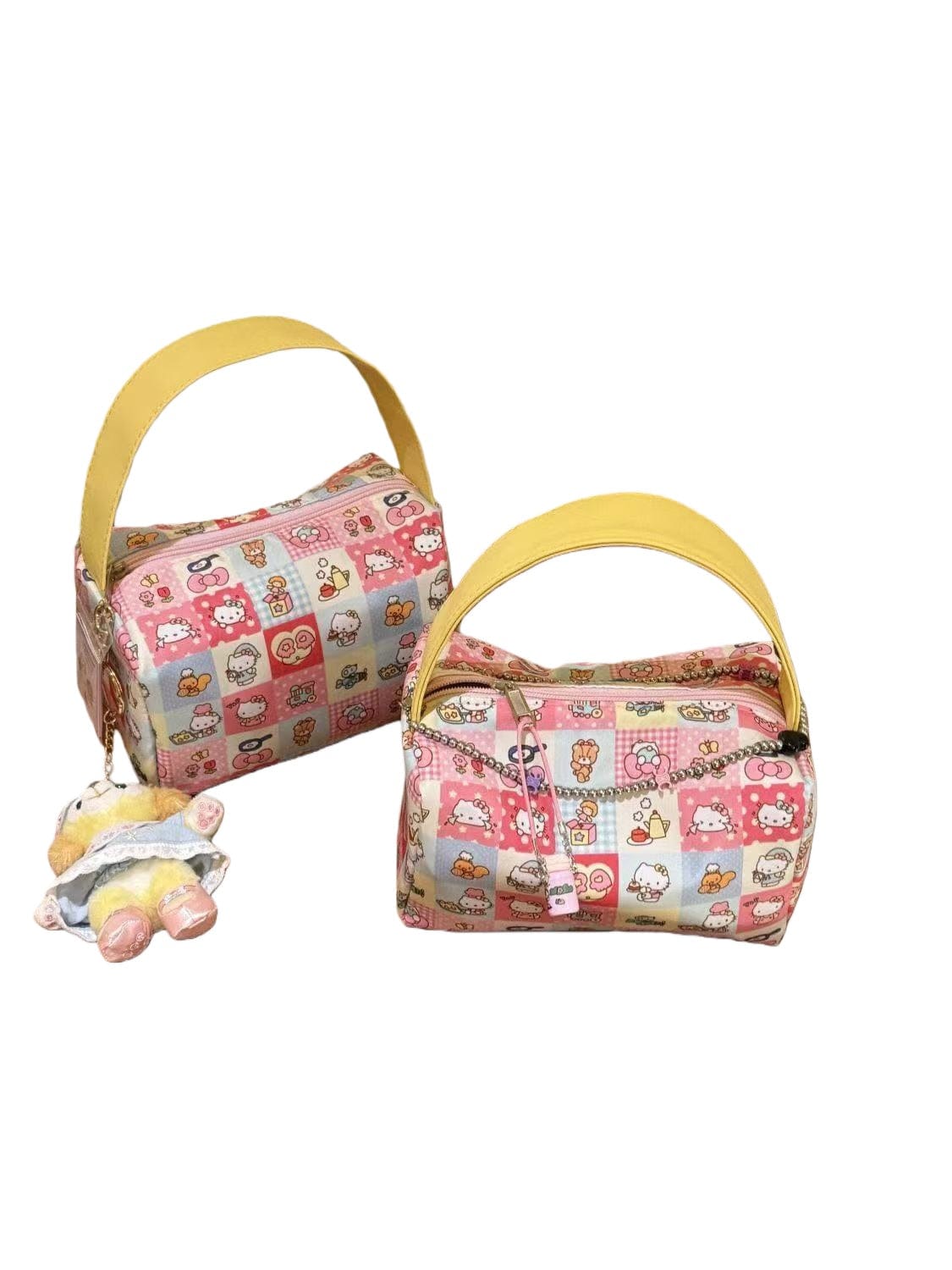 Kitty Handheld makeup bag