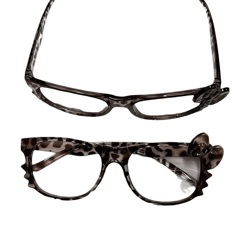 Kitty Leopard Eyeglasses