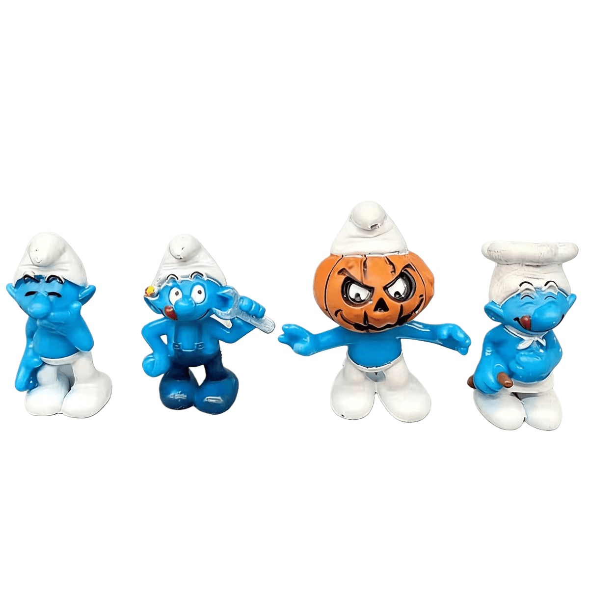 8 pcs Smurfs2