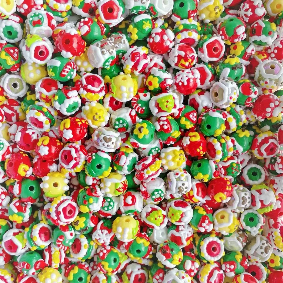 10pcs Drawn Penbeads