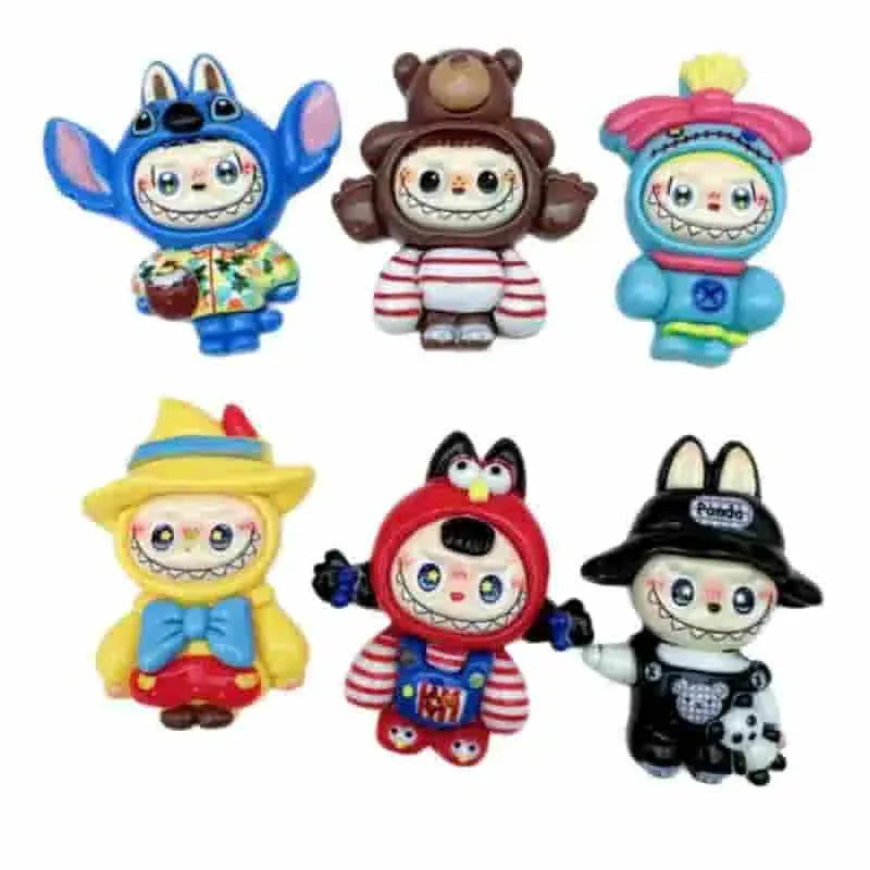 6pcs Labubu Charm