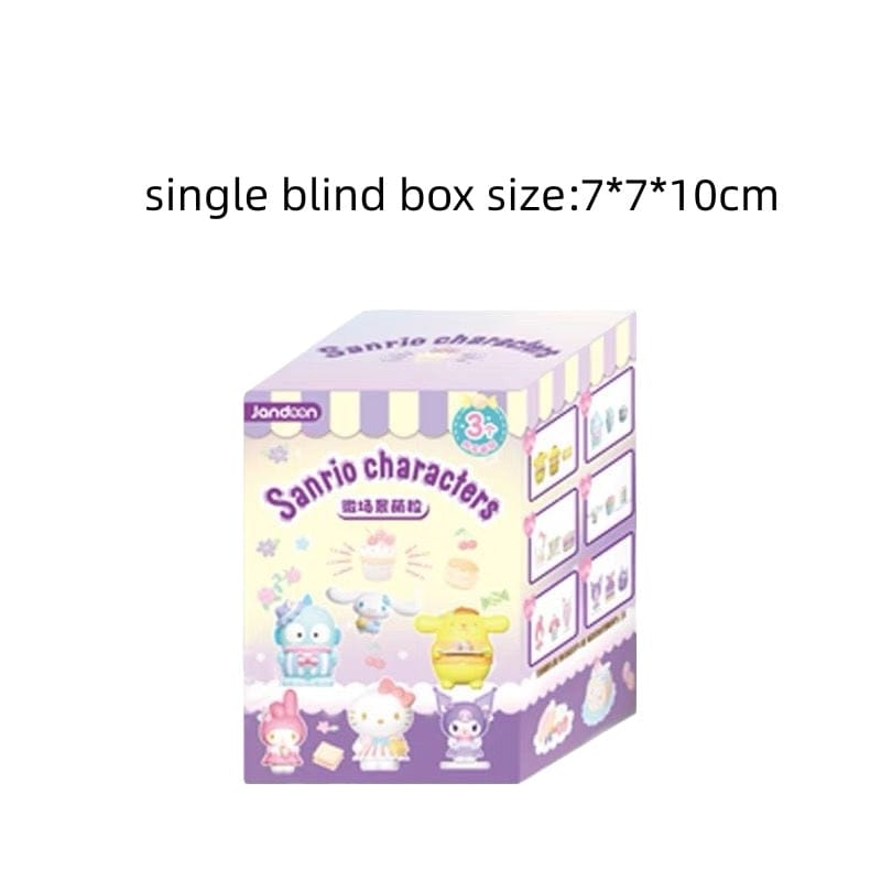 6PCS Miniature scenes of Sanrio Blind box