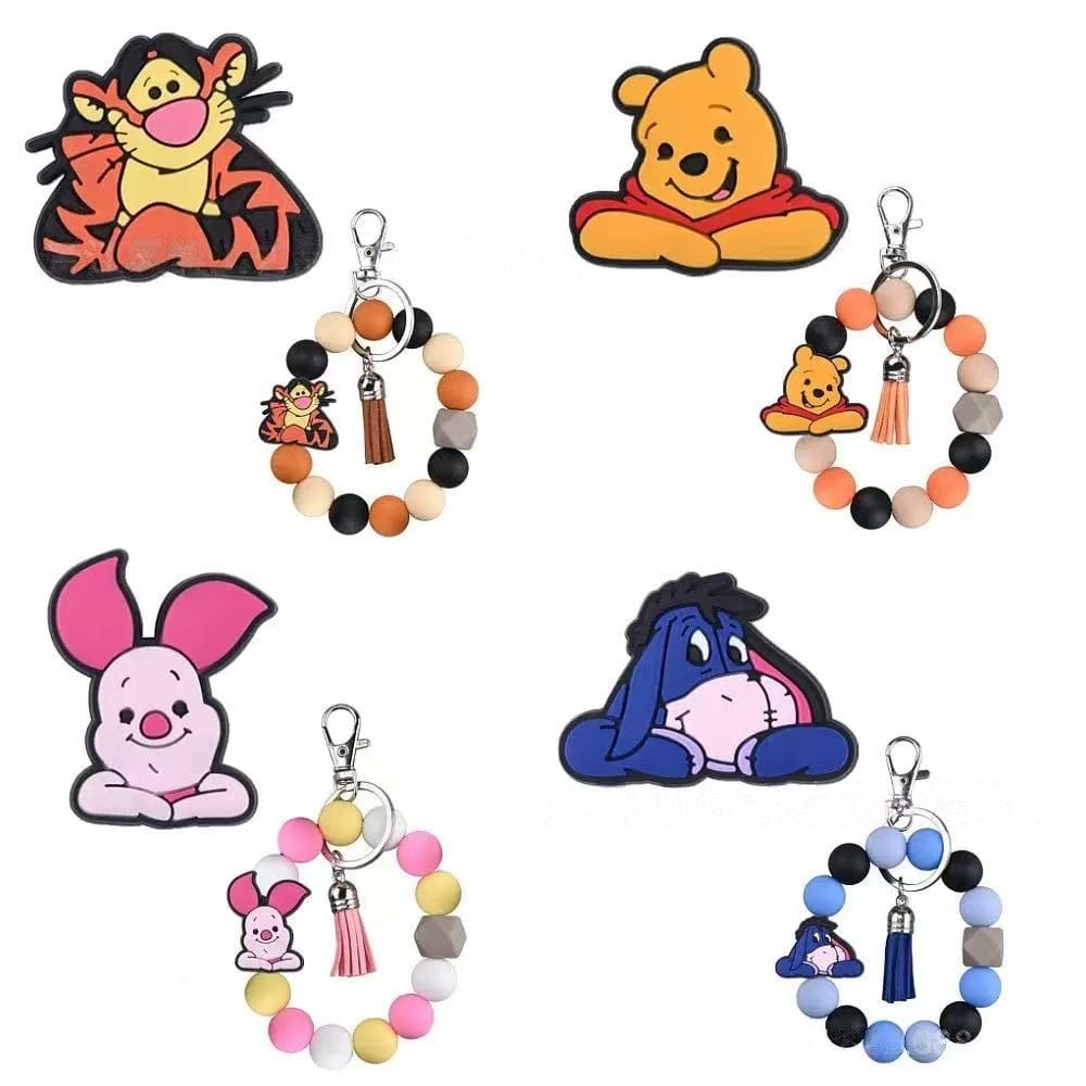 50pcs Winnie PVC penbeads