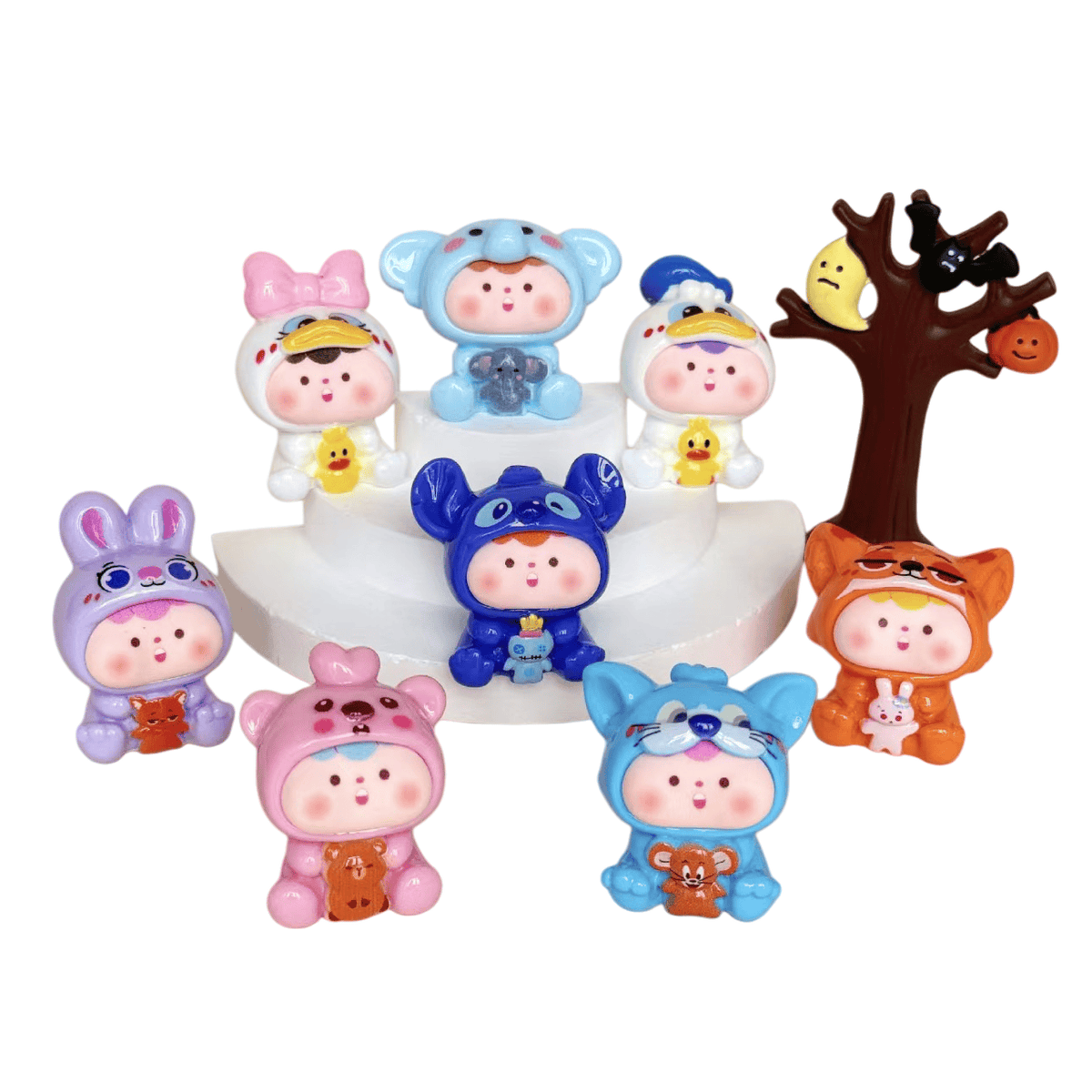 8 pcs Lilith cosplay DS