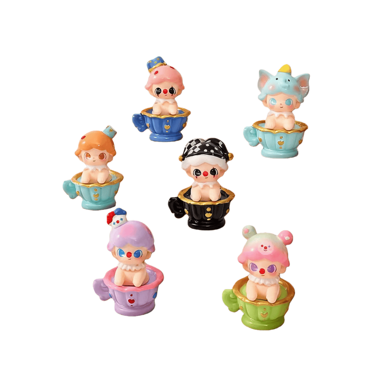 12 Pcs Dimo Circus Series