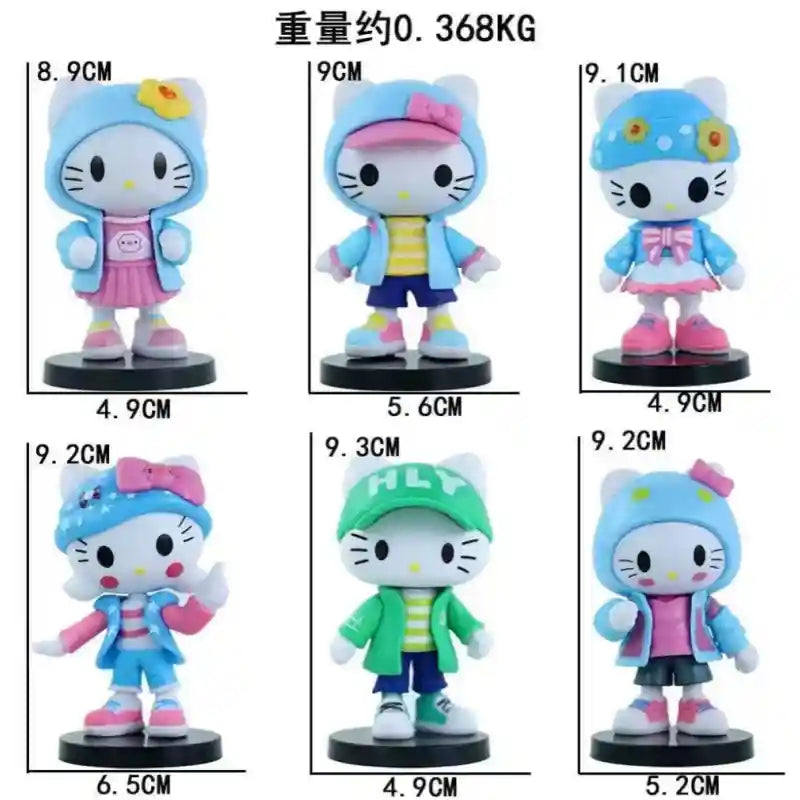 6PCS Hello Kitty Blind Box