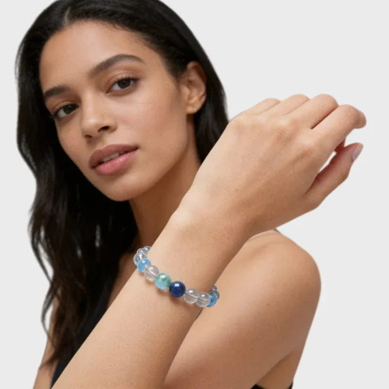 Ocean Calming Natural Crystal Bracelet