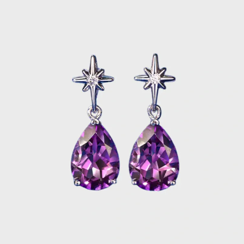 Celestial Insight Natural Amethyst Drops