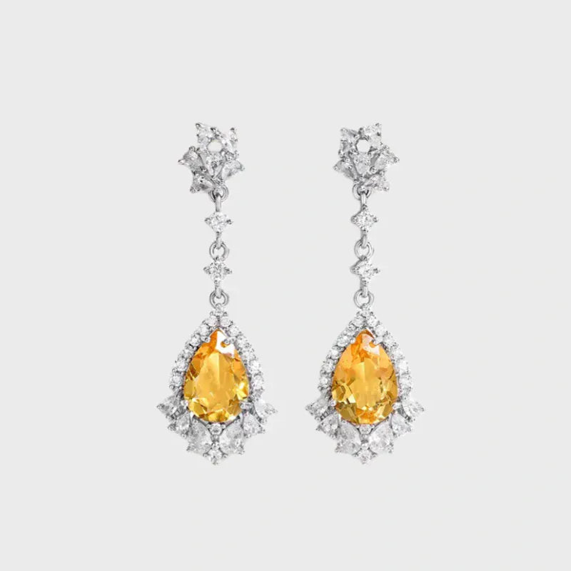 Sunlit Abundance Natural Citrine Drops