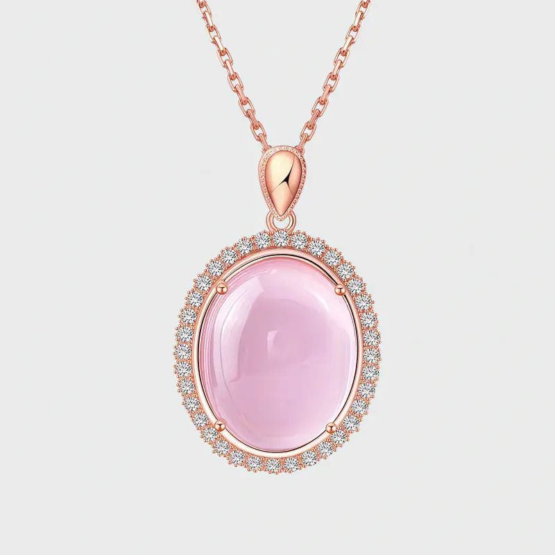 Empress Glow Natural Crystal Necklace