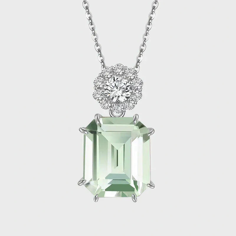 Phoenix Prism Natural Crystal Necklace