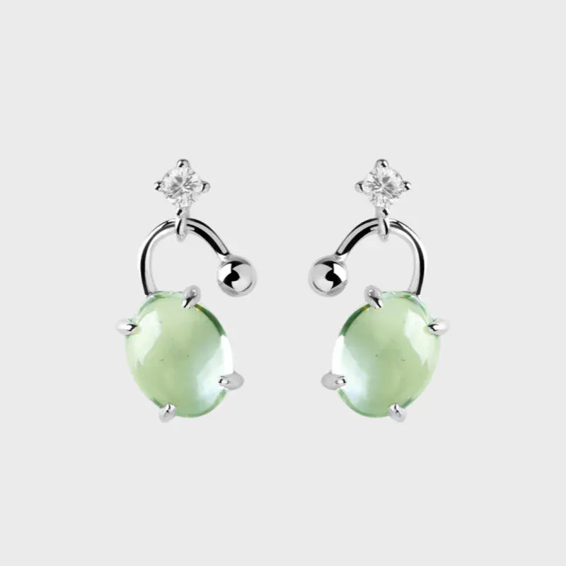 Veridia Natural Crystal Earrings
