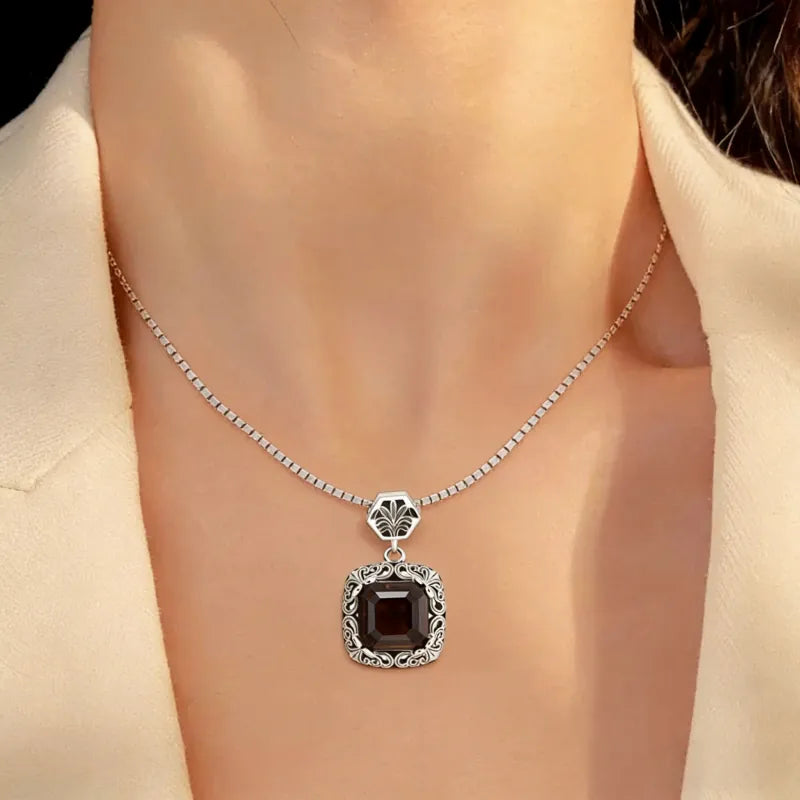 Enchanted City Natural Crystal Necklace