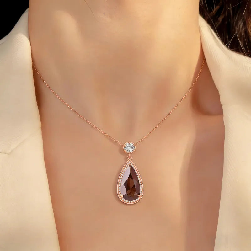 Rooted Light Natural Crystal Necklace