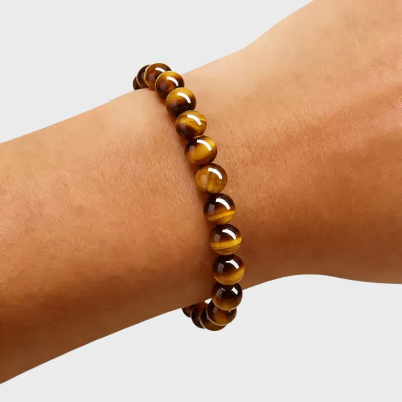 Peace & Power Natural Tiger Eye Bracelet