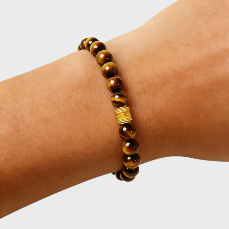 Golden Luck Natural Tiger Eye Bracelet