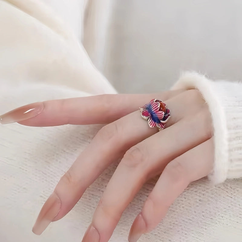 Lotus Ring - Blessings at Every Step