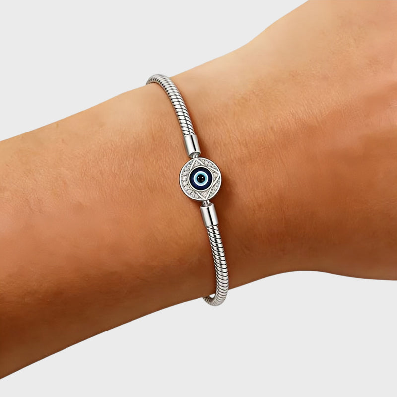 Negative Energy Shield Evil Eye Bracelet