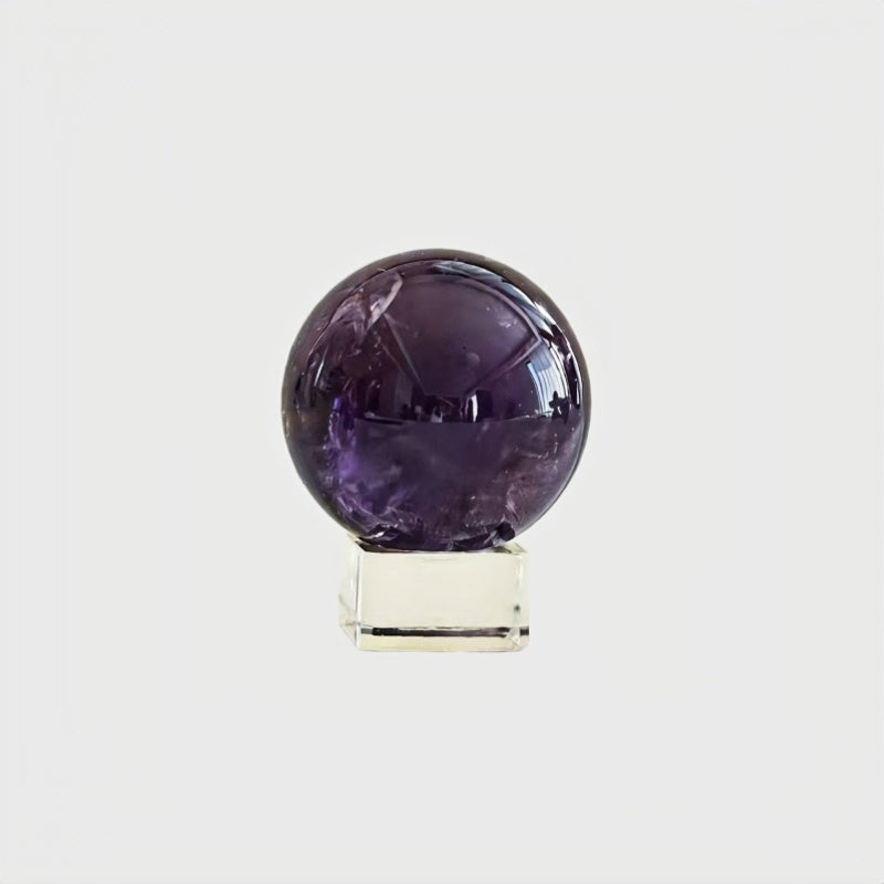 Natural Amethyst Desk Decor – Meditation Crystal for Peace & Positive Energy