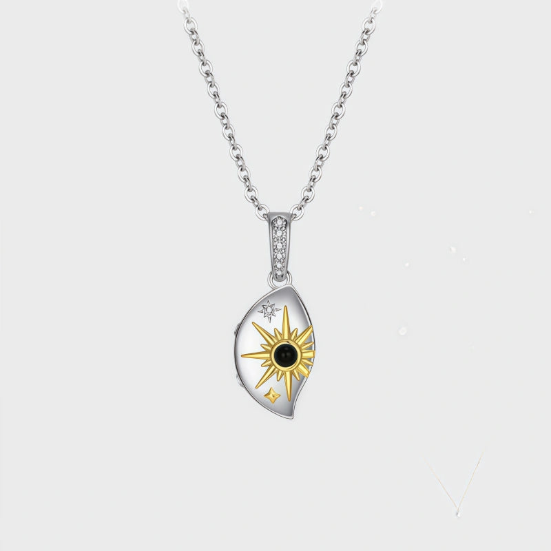 Lovers Moon & Star Necklace