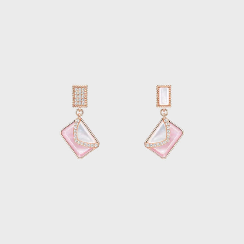 Serenity Natural Crystal Earrings