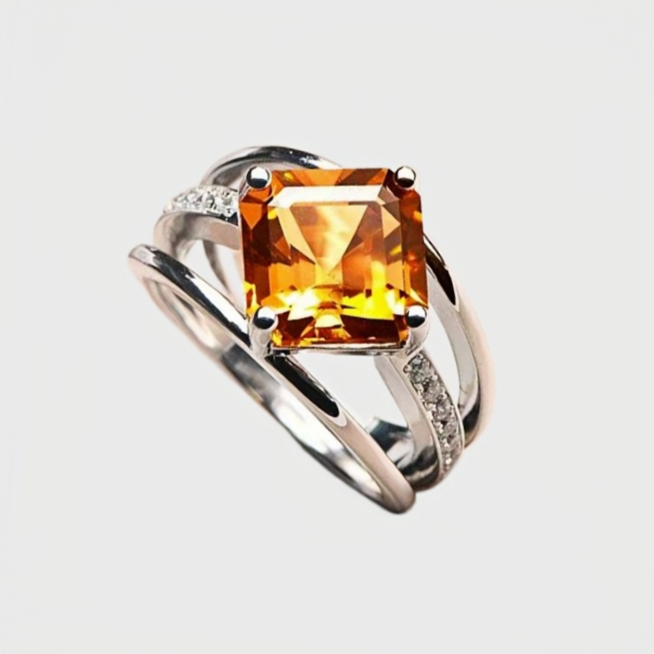 Golden Citrine Ring – Wealth Magnet, Fortune Keeper