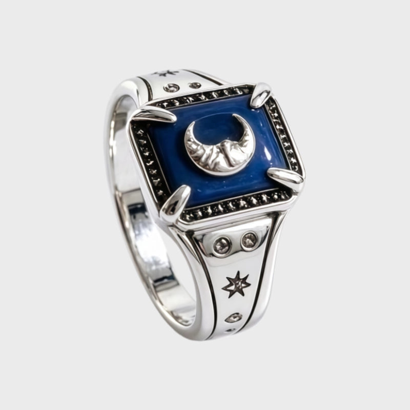 Star Moon Ring – Brings Good Luck & Positive Energy Crystal Jewelry