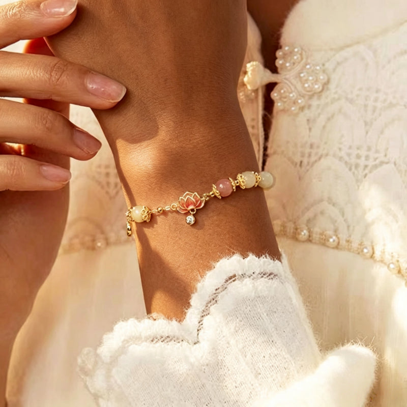 Bracelet en jade naturel de Hetian