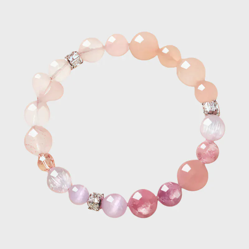 Petal Whisper Natural Crystal Bracelet