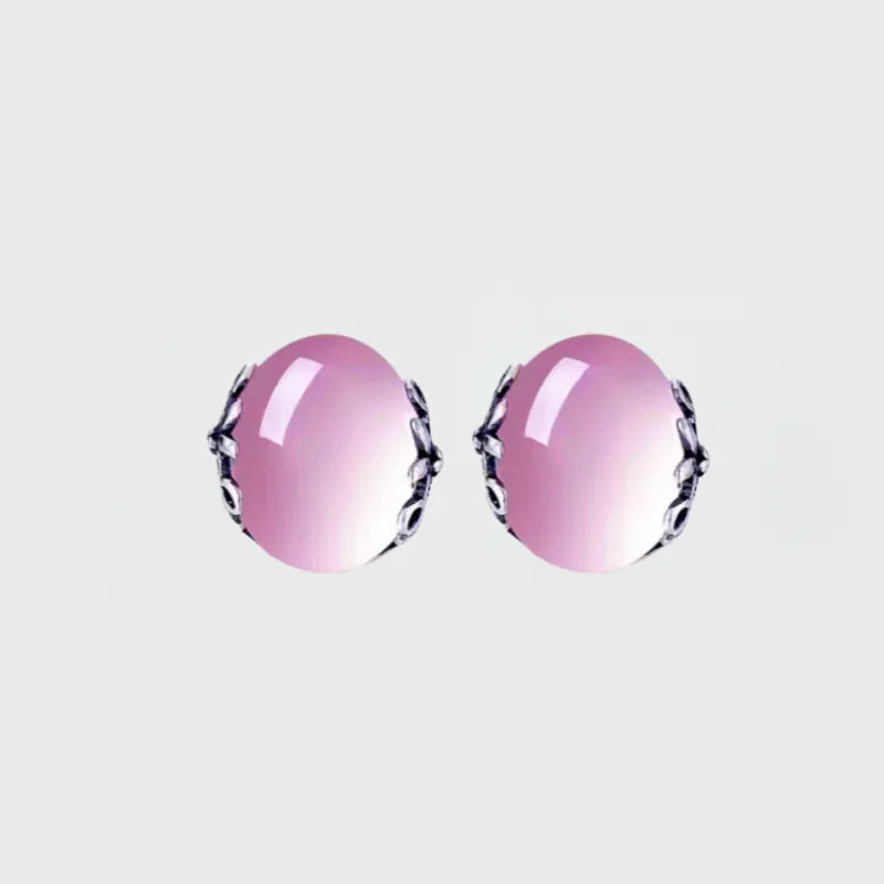 Pure Love Natural Crystal Earrings