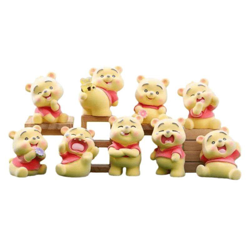 Puffing Winnie (flocking) Blind box